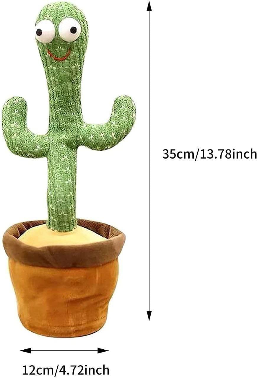 LED Musical Dancing & Mimicry Cactus Toy - Aesthetic Electronics