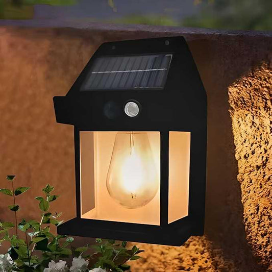 Solar Outdoor Wall Light - Aesthetic Electronics