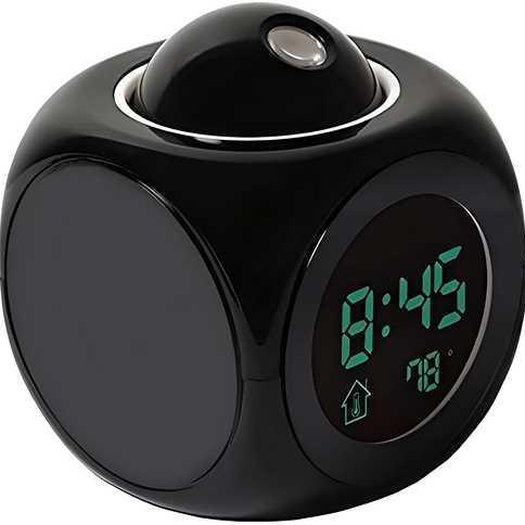 Digital LCD Alarm Clock - Aesthetic Electronics