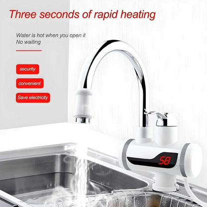 Electric Hot Water Heater Faucet - Aesthetic Electronics