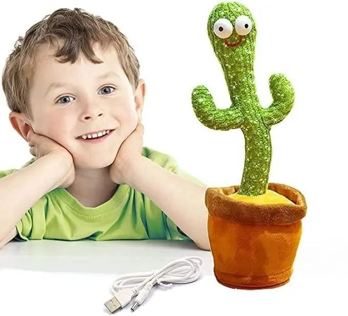 LED Musical Dancing & Mimicry Cactus Toy - Aesthetic Electronics