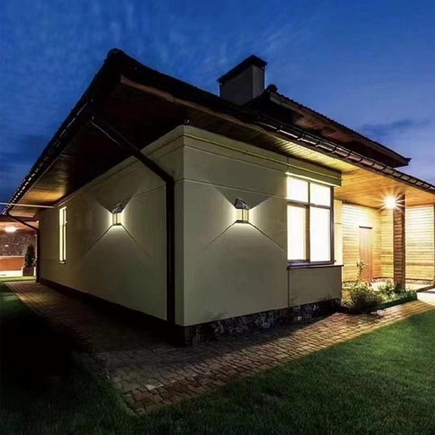 Solar Outdoor Wall Light - Aesthetic Electronics