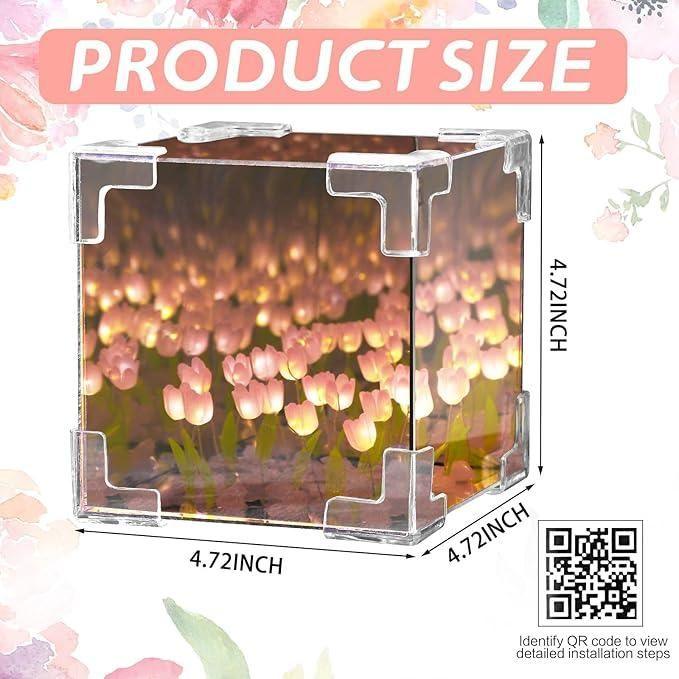 Decorative Tulip Mirror Lamp - Aesthetic Electronics