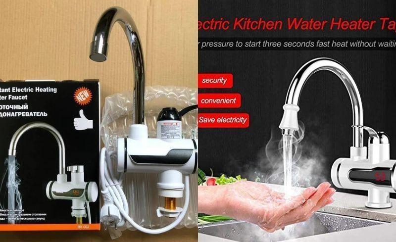 Electric Hot Water Heater Faucet - Aesthetic Electronics