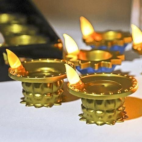 Water Pouring Diya LED Light - Aesthetic Electronics